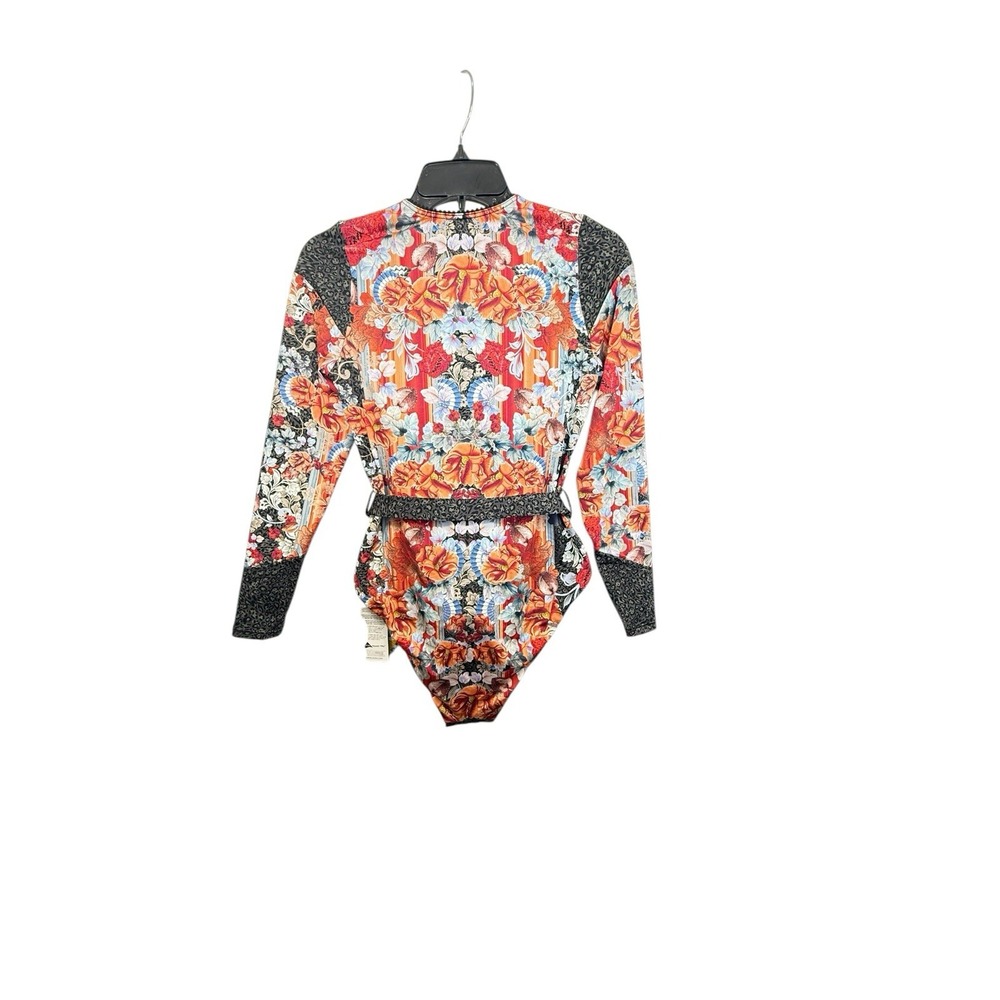 Women's Aqua Blu Australia Moresby One Piece Long sleeve Swimsuit - Picture 4 of 12